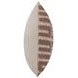 Villa Classics Mateo Sepia Brown and Natural Square Accent Pillow