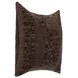 Lineage Abbey Sierra Brown Square Accent Pillow