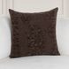 Lineage Abbey Sierra Brown Square Accent Pillow