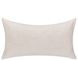 Lineage Abbey Mocha Cream and Ivory Rectangular Accent Pillow
