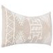 Lineage Abbey Mocha Cream and Ivory Rectangular Accent Pillow
