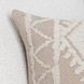 Lineage Abbey Mocha Cream and Ivory Rectangular Accent Pillow