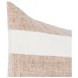 Lineage Eleanor Natural and Ivory Rectangular Accent Pillow