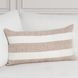 Lineage Eleanor Natural and Ivory Rectangular Accent Pillow