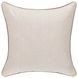Lineage Memoir Frothed Brown Square Accent Pillow