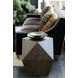 Linea Cerused Charcoal 20" End Table