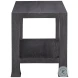 Berkely Carbonized 20" Side Table