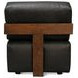 Harlow Charme Black Leather Chair