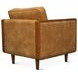 Victoria Outback Tan Leather Accent Chair