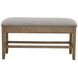 Grayson Brown 47" Counter Height Storage Bench with Nailhead Trim