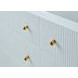 Valentina White Lacquer 6 Drawer Dresser