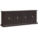 Harbor Drift Burnt Timber 4 Door Entertainment Credenza