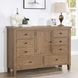 Riverdale Natural 8 Drawer Dresser