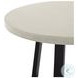 Cyrus Black Round 48" Outdoor Dining Table