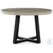 Cyrus Black Round 48" Outdoor Dining Table