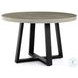 Cyrus Black Round 48" Outdoor Dining Table