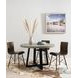 Cyrus Black Round 48" Outdoor Dining Table