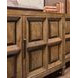 Mosaic Rich Golden Brown 4 Door Nikos Entertainment Credenza
