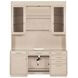 Marlowe Polished Limestone 60" Credenza Desk