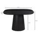 Freed Black 47" Rectangular Dining Table