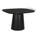 Freed Black 47" Rectangular Dining Table