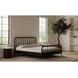 Vivian Dark Brown Queen Panel Bed