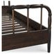 Vivian Dark Brown Queen Panel Bed