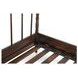 Vivian Dark Brown Queen Panel Bed