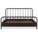 Vivian Dark Brown Queen Panel Bed