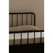 Vivian Dark Brown King Panel Bed
