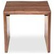 Tyrell Natural Brown Square Side Table