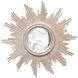 Versailles Silver Leaf Round Wall Mirror