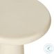 Ravine Parchment White Concrete Accent Tables Set Of 2
