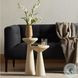 Ravine Parchment White Concrete Accent Tables Set Of 2