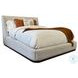 Seraphina Blanched Almond Upholstered Queen Panel Bed