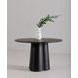 Mono Black 47" Round Dining Table