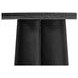 Mono Black 47" Round Dining Table