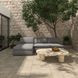Warby Beige Outdoor Rectangular Coffee Table