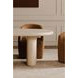 Warby Beige Outdoor 78" Oval Dining Table