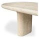 Warby Beige Outdoor 78" Oval Dining Table