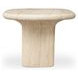 Warby Beige Outdoor 78" Oval Dining Table