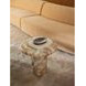 Frida Brown Outdoor Round Side Table