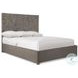 Calavaras Smoke King Upholstered Panel Bed