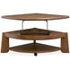 Tanner Tawny Brown Free Form Lift Top Cocktail Table
