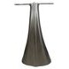 Oasis Antique Nickel Whale Tail Accent Table