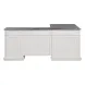 Roanoke White L-Shaped Desk