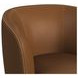 Zenith Tan Upholstered Swivel Chair