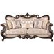 Constantine Beige 95" Sofa with Nailhead Trim