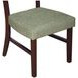 Tioga Green Upholstered Dining Chair Set of 2