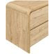 Mara Natural Rectangular End Table